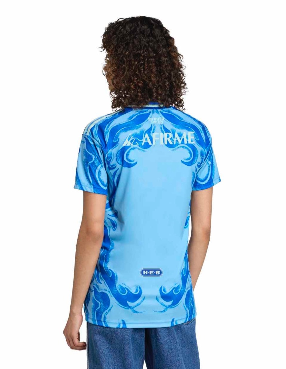 Jersey de  Tigres UANL visitante manga corta Adidas  para mujer