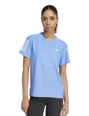 Playera deportiva para correr Adidas para mujer