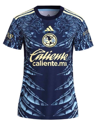 Jersey de Club América visitante manga corta para mujer Jersey de Club América visitante manga corta para mujer