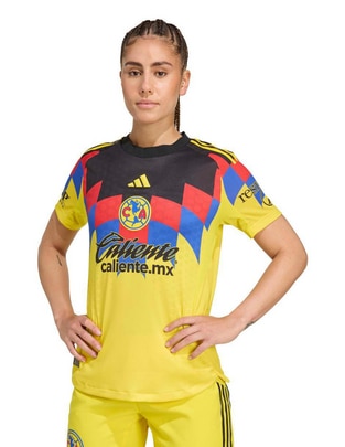 Jersey de Club América local authentic manga corta Adidas para mujer