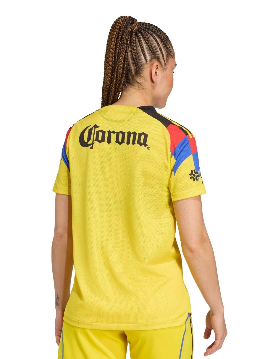 Jersey de Club América local authentic manga corta Adidas para mujer