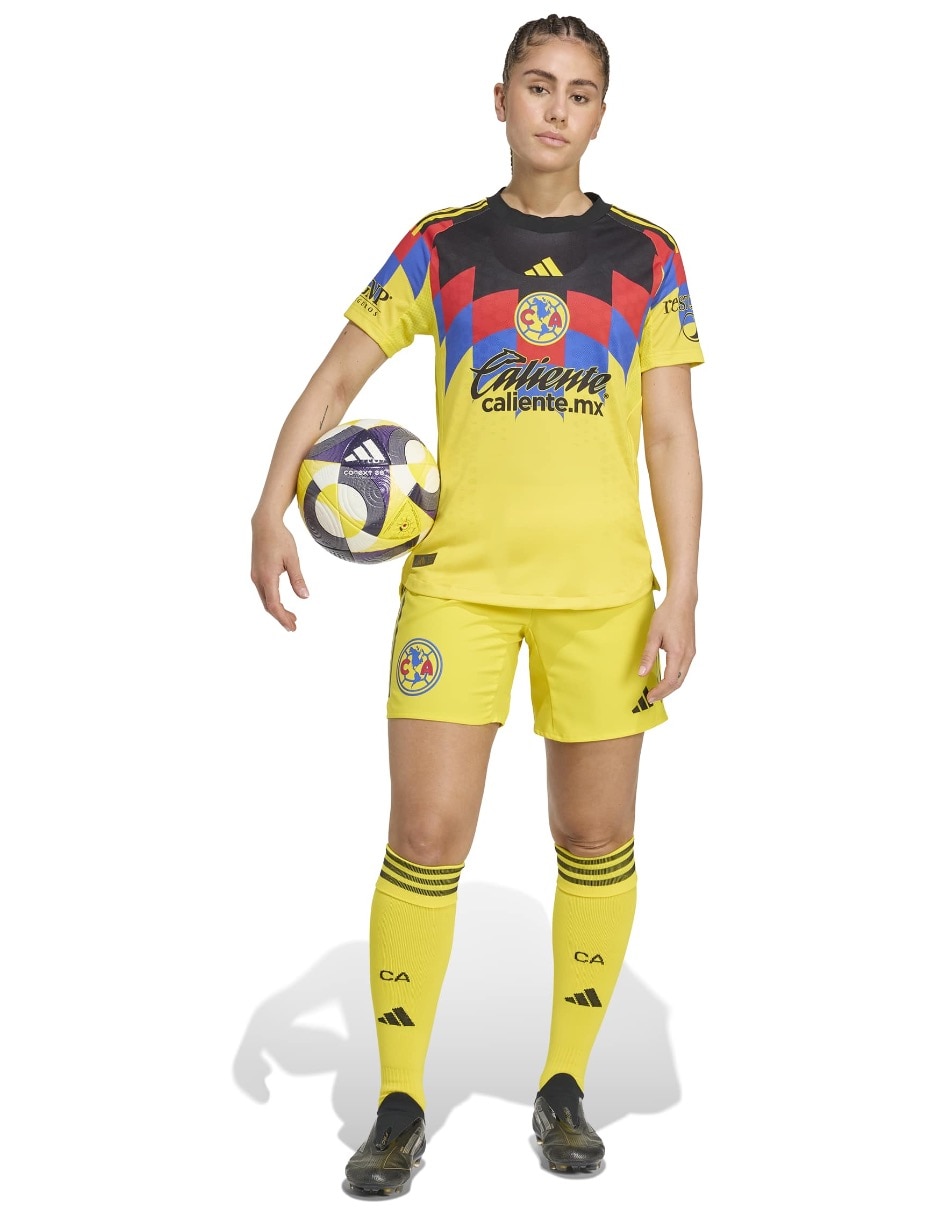 Jersey de Club América local authentic manga corta Adidas para mujer