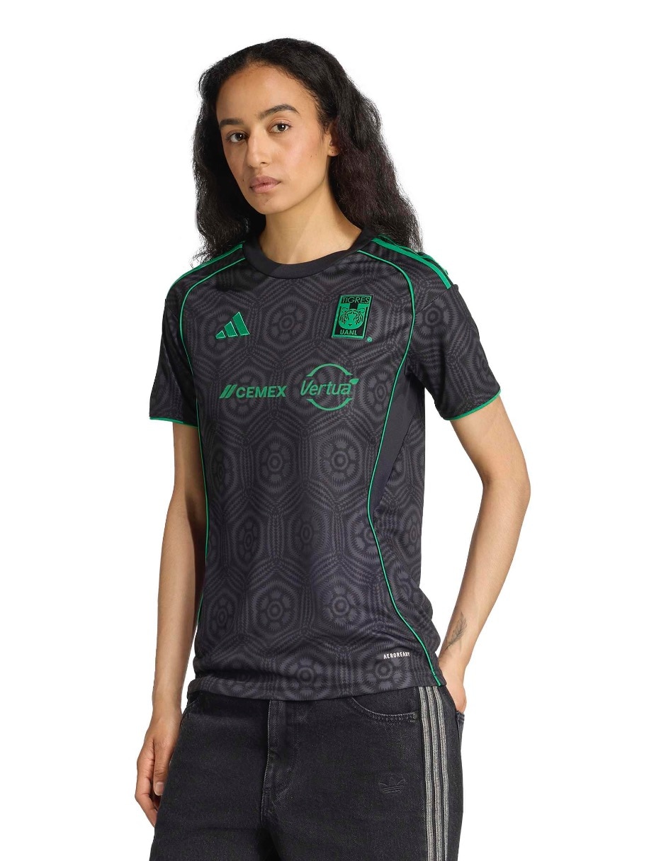 Jersey de Tigres UANL manga corta para mujer Jersey de Tigres UANL manga corta para mujer