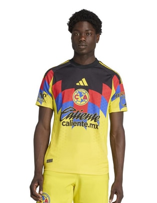 Jersey de Club América local authentic manga corta para hombre