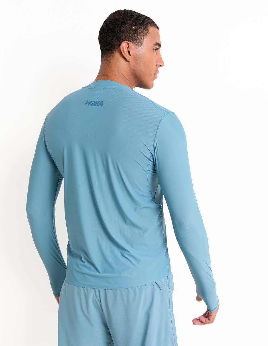 Playera deportiva para correr Hoka de hombre