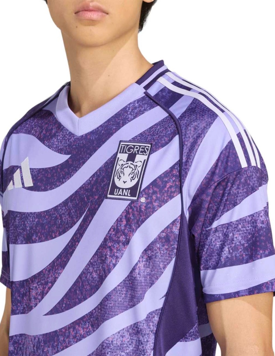 Jersey de Tigres UANL manga corta Adidas para hombre