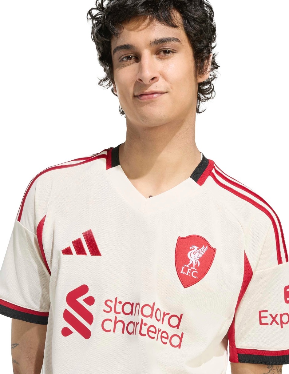 Jersey de Liverpool Football Club visitante para hombre 7