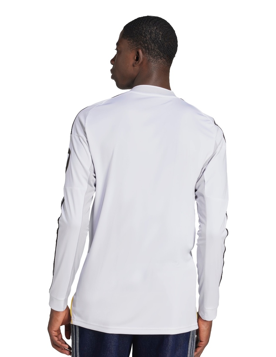 Jersey de Real Madrid Club de Fútbol local de manga larga Adidas para hombre