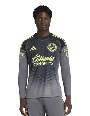Jersey de Club América de manga larga para hombre Jersey de Club América de manga larga para hombre