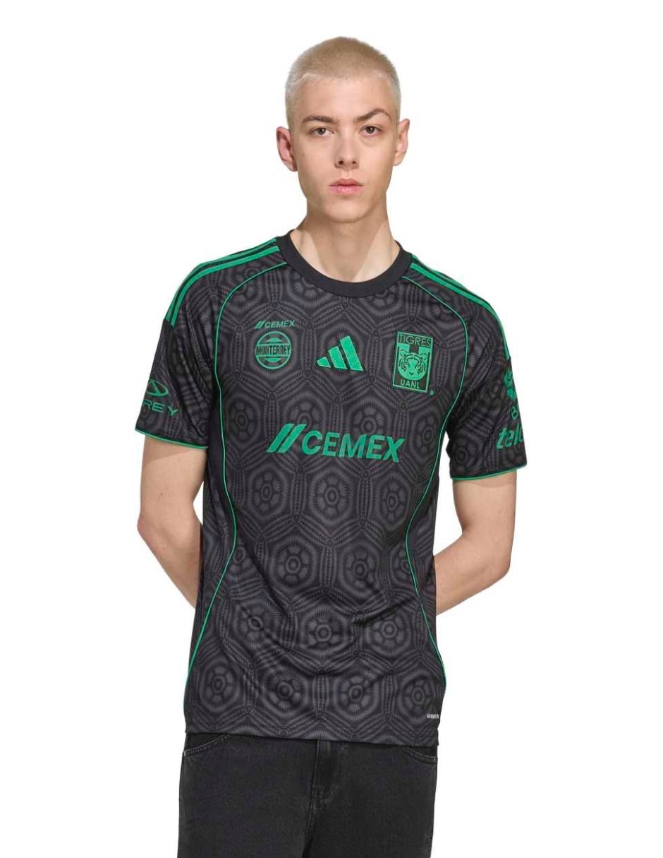 Jersey de Tigres UANL manga corta fan para hombre Jersey de Tigres UANL manga corta fan para hombre