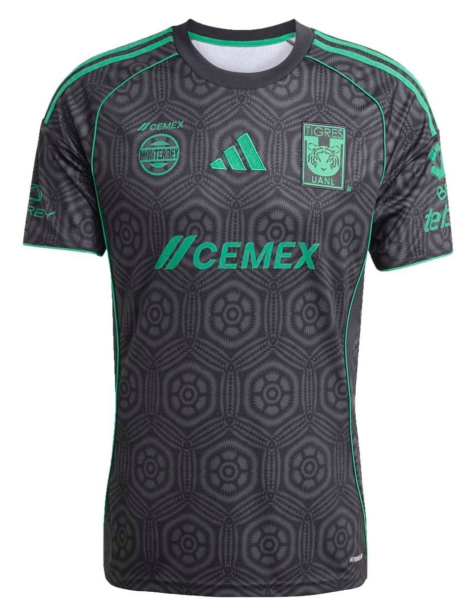 Jersey de Tigres UANL manga corta fan para hombre 5