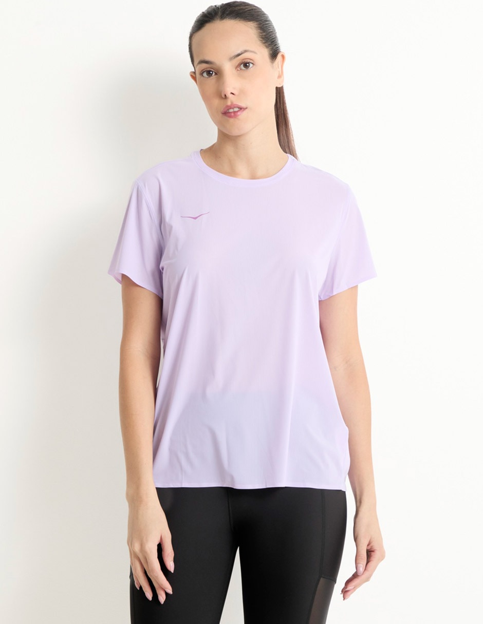 Playera deportiva para correr Hoka de mujer