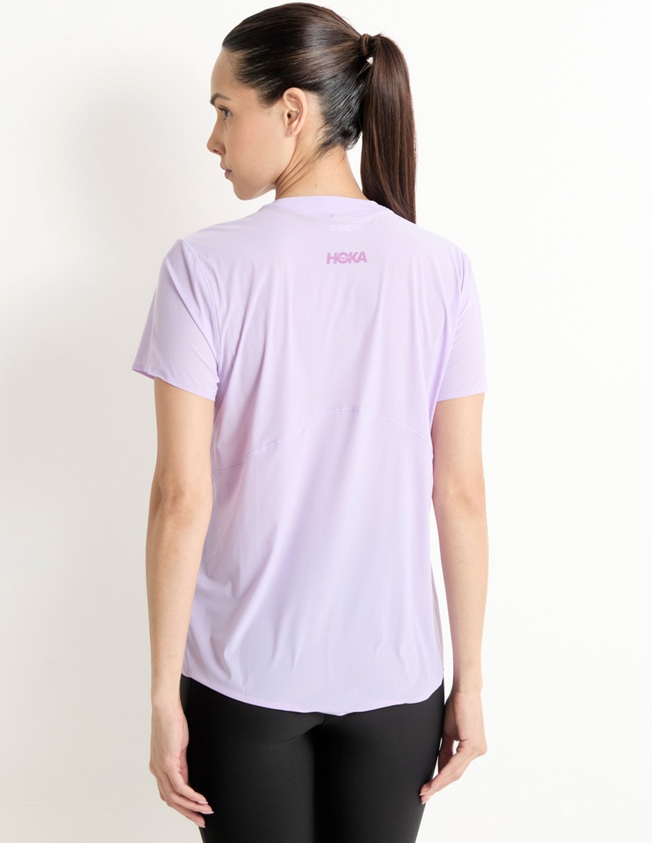 Playera deportiva para correr Hoka de mujer