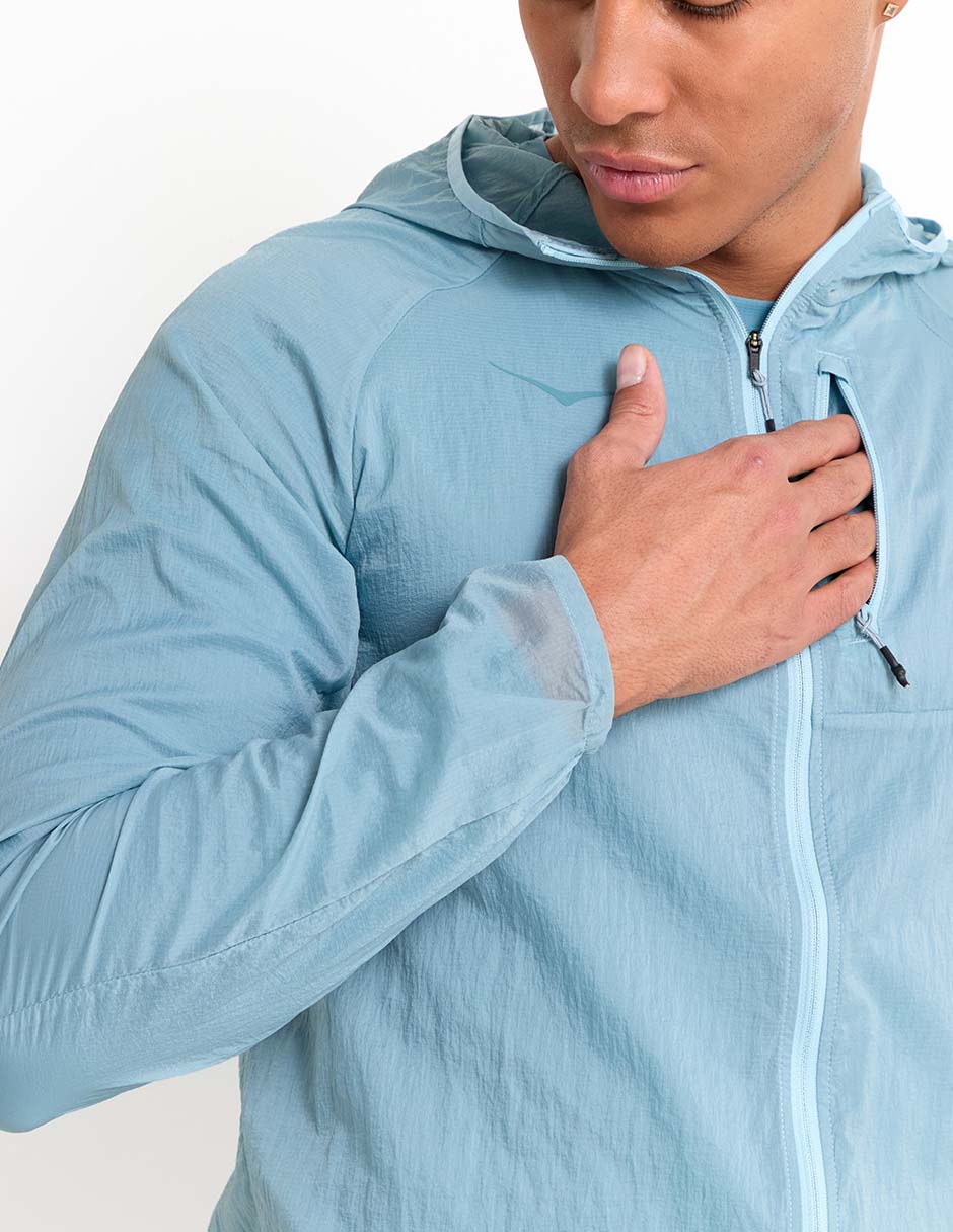 Chamarra para correr Hoka Skyflow Jacket de hombre 10
