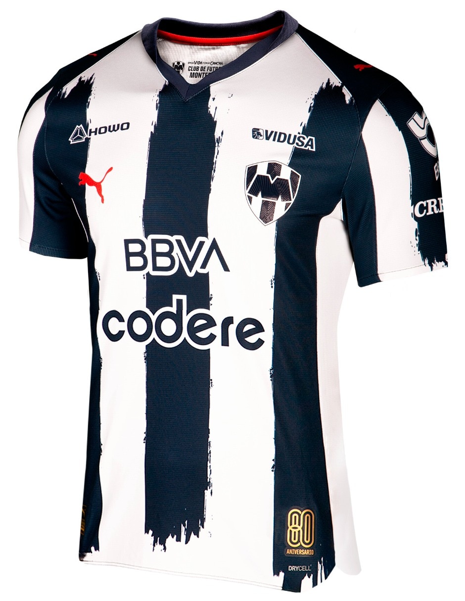 Jersey de Club de Fútbol Monterrey local manga corta para hombre 3