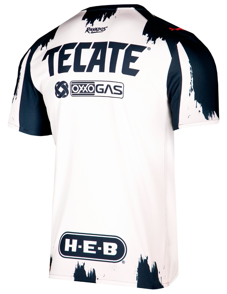 Jersey de Club de Fútbol Monterrey local manga corta para hombre 4