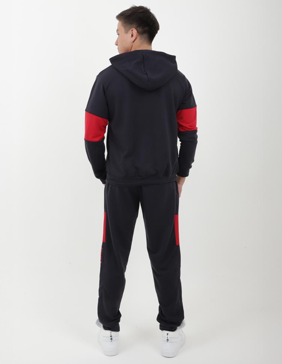 Conjunto deportivo ajustado con jareta para hombre