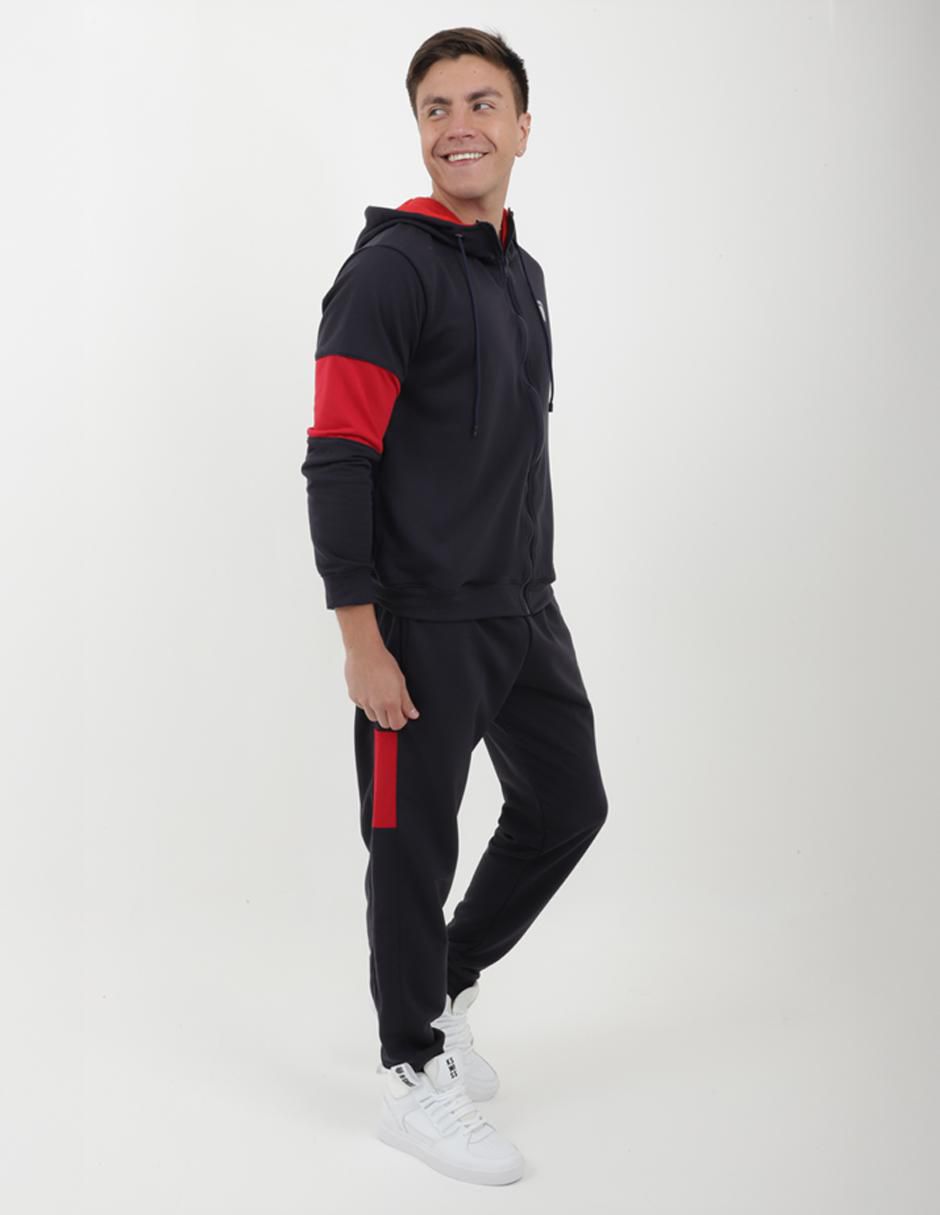 Conjunto deportivo ajustado con jareta para hombre