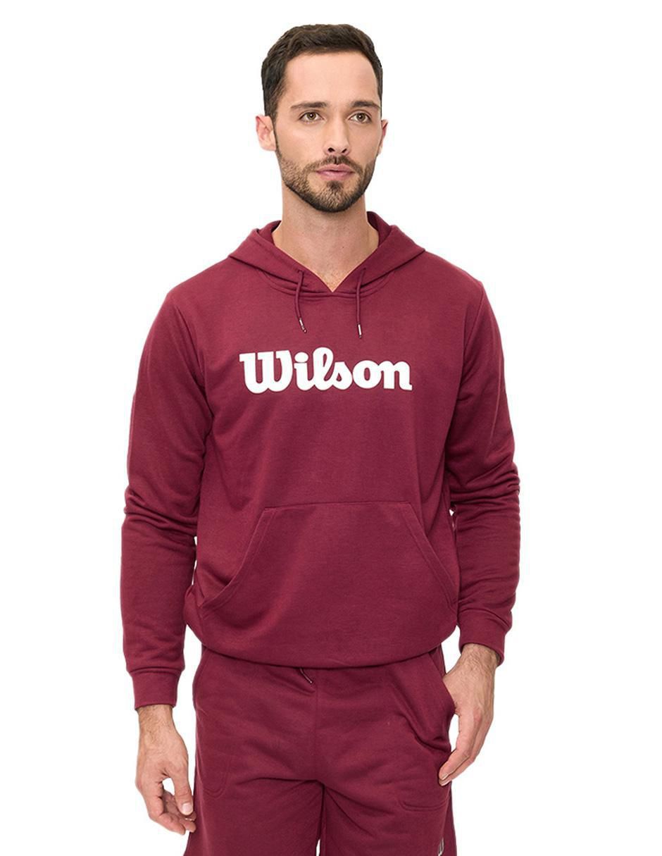 Sudadera con capucha y bolsa para hombre