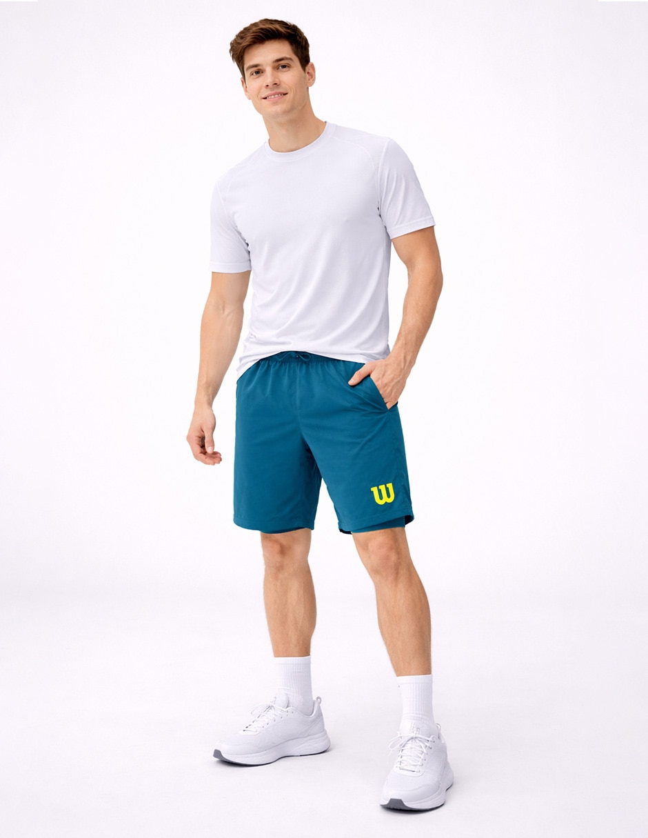 Short con bolsillos para entrenamiento hombre 7