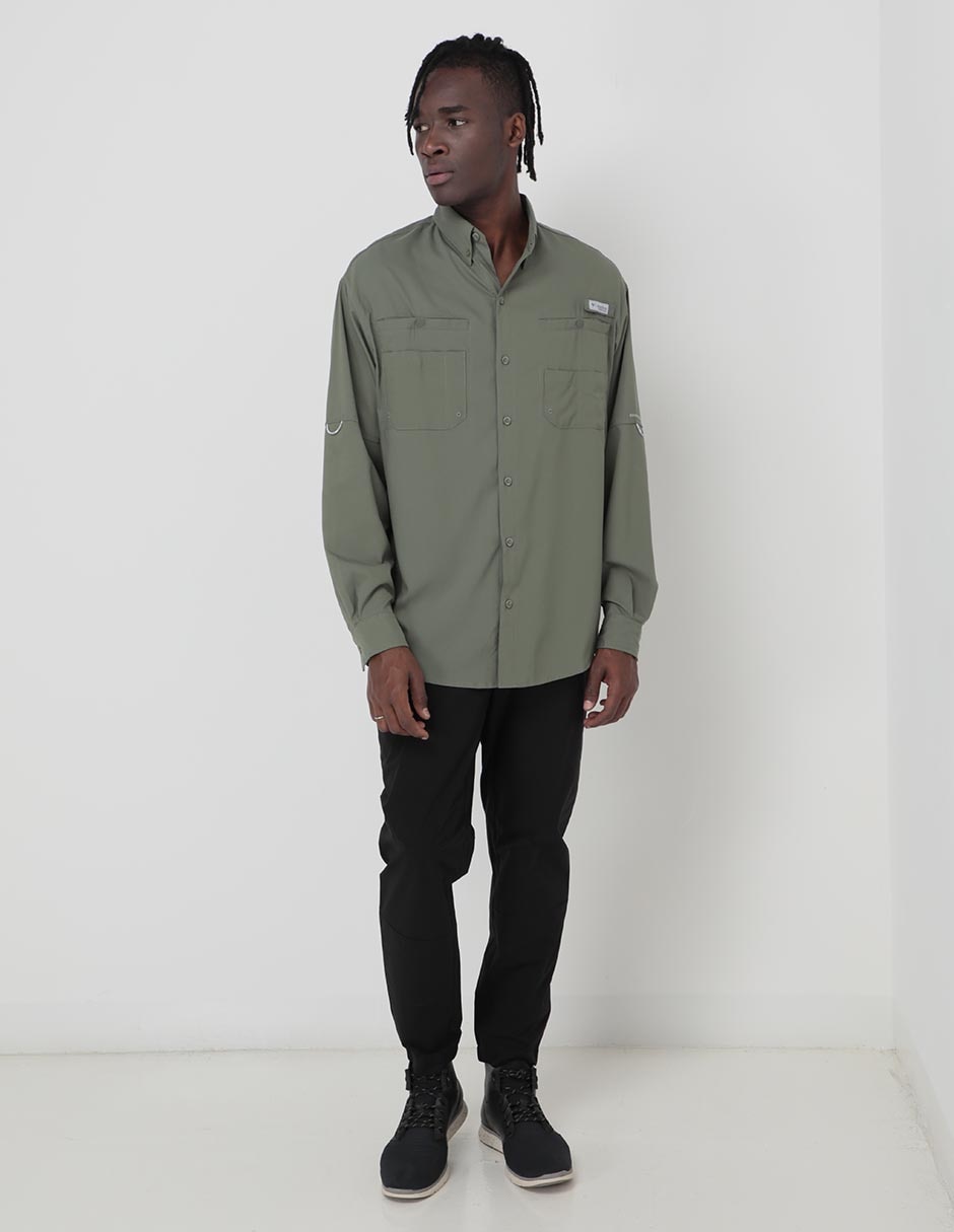 Camisa deportiva Columbia para hombre