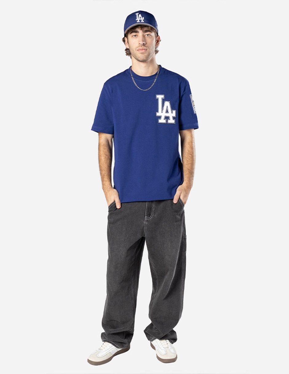 Playera deportiva para béisbol New Era Los Angeles Dodgers unisex