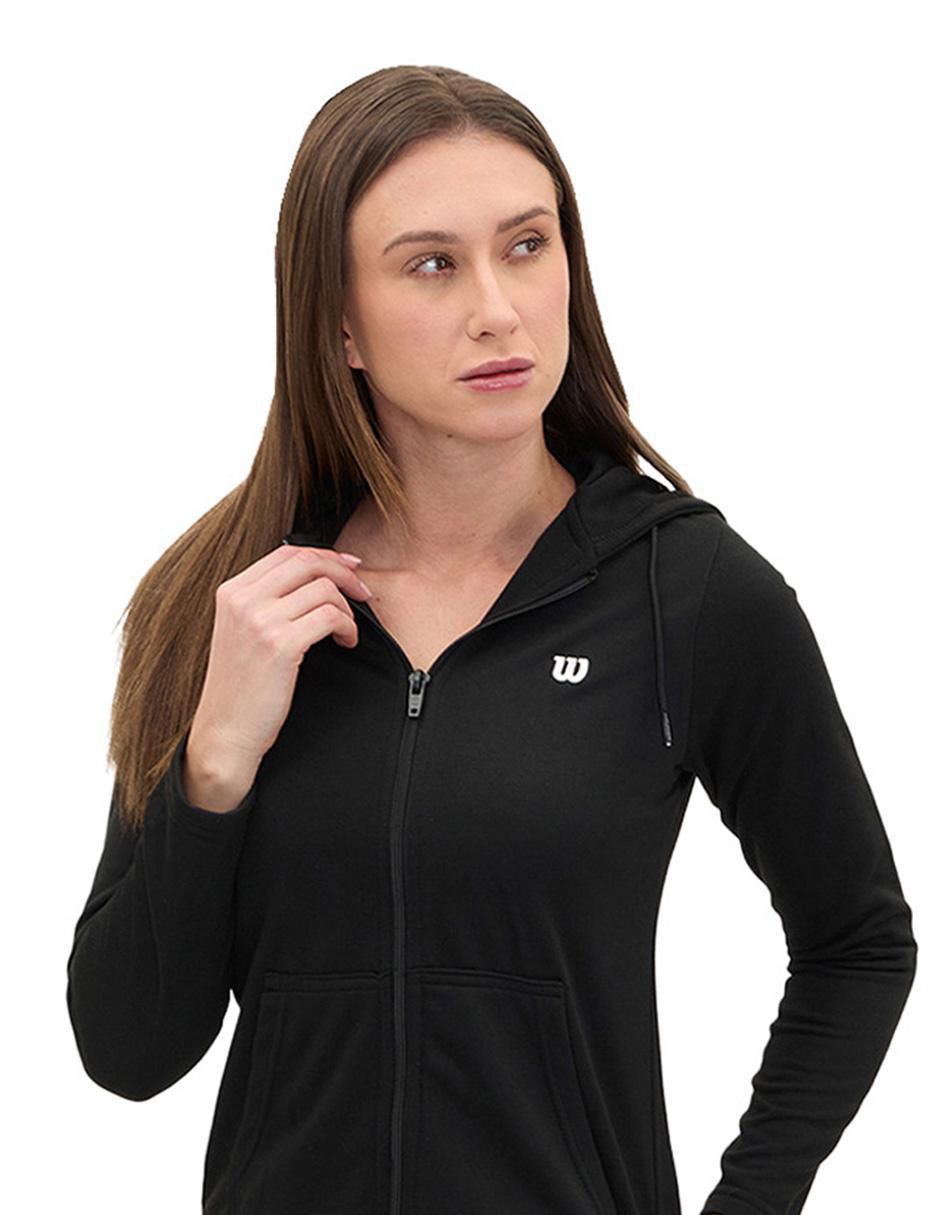 Sudadera con capucha y bolsa para mujer 2