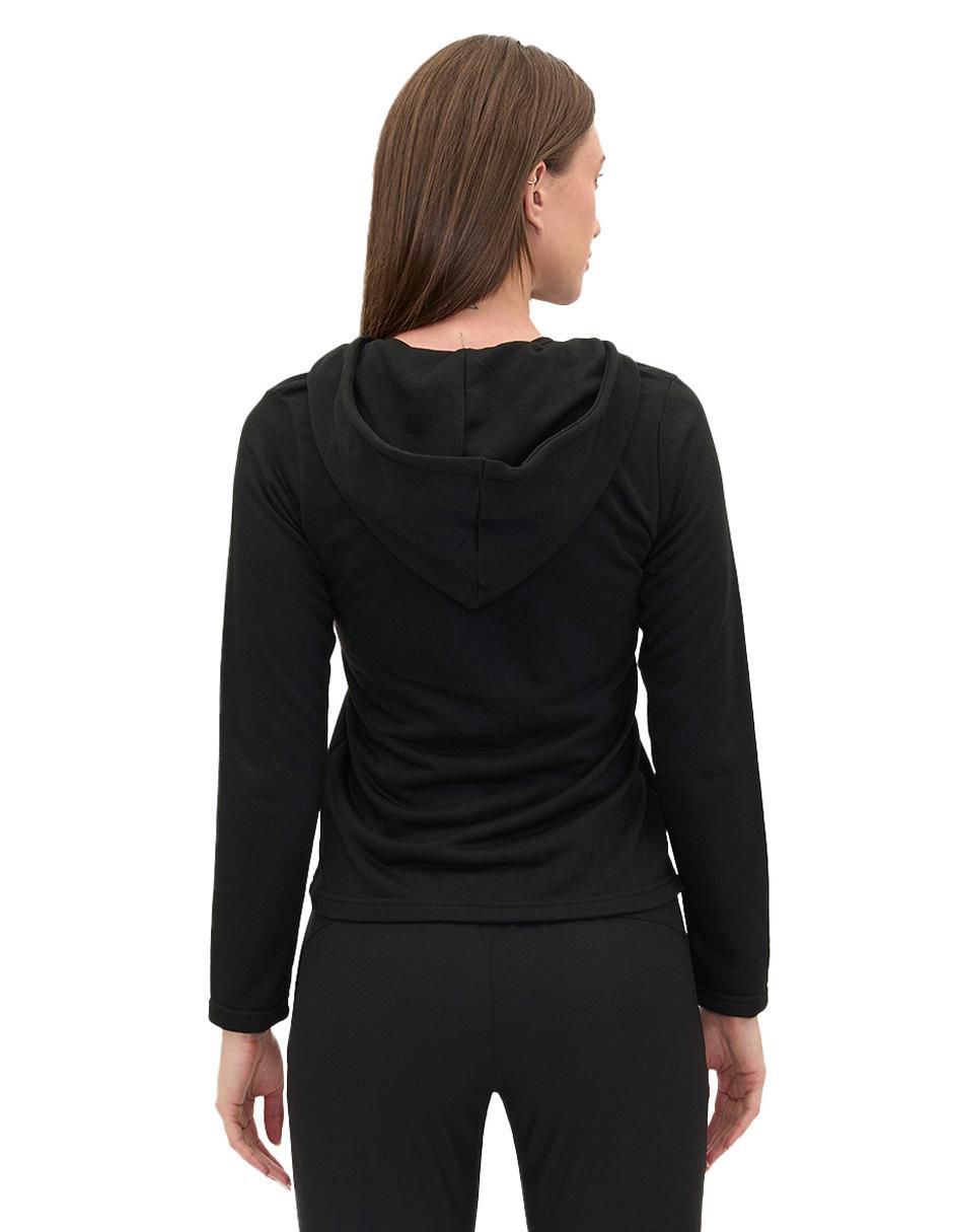 Sudadera con capucha y bolsa para mujer 5