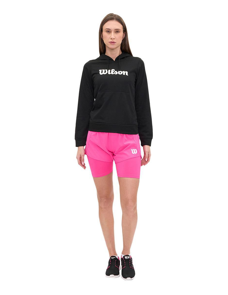 Sudadera para entrenamiento con capucha y bolsa para mujer 6