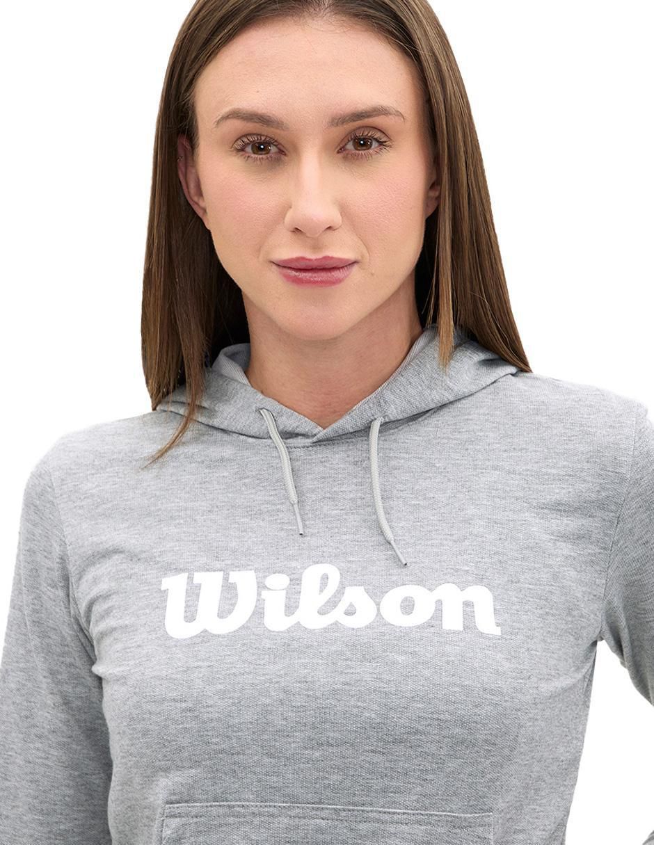Sudadera Wilson con capucha y bolsa para mujer