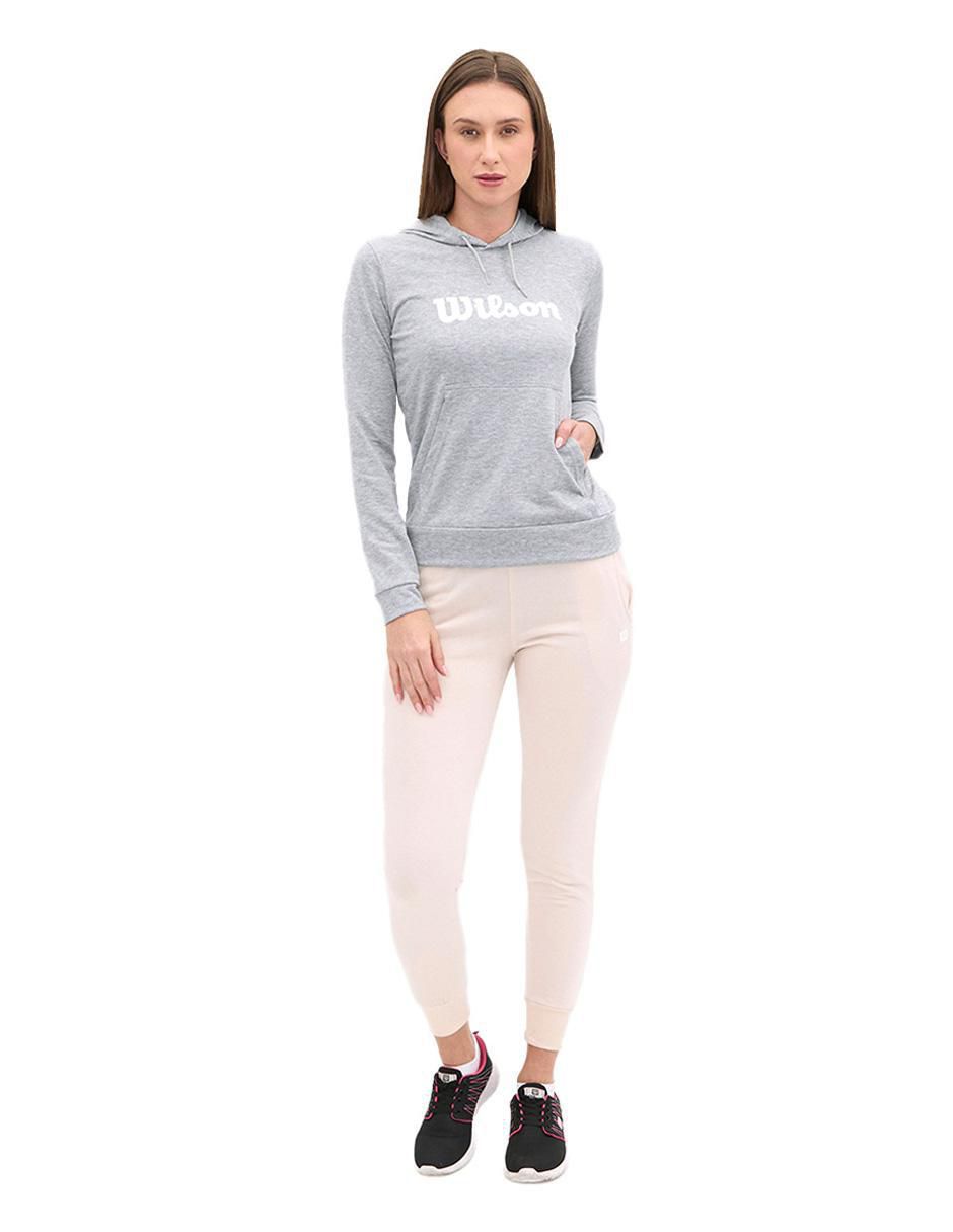 Sudadera Wilson con capucha y bolsa para mujer