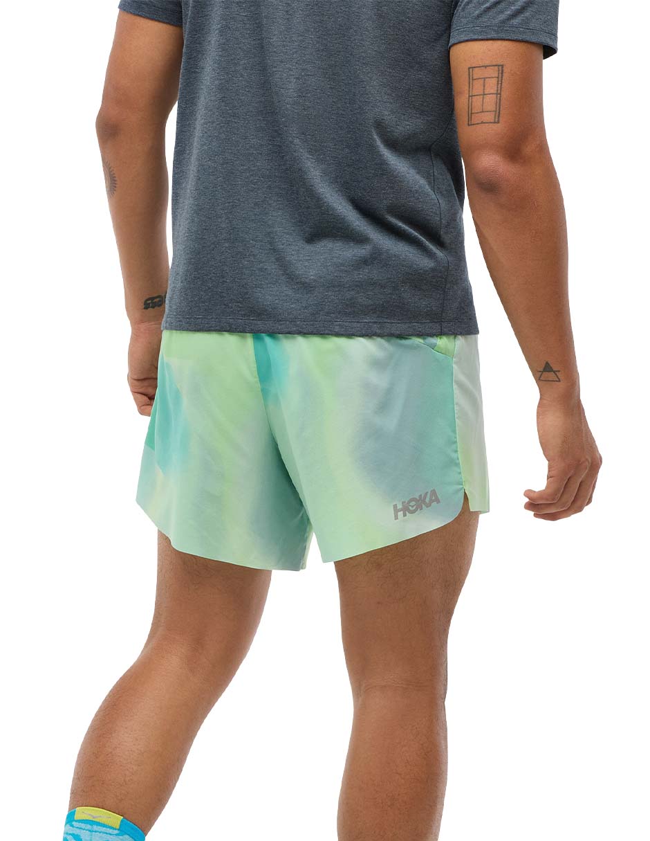 Short con malla para correr hombre
