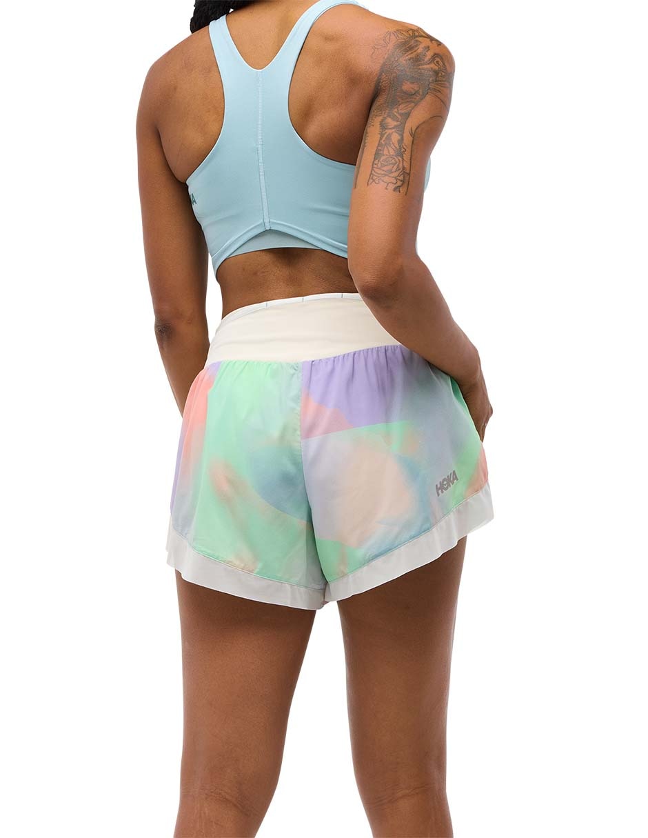 Short con malla para correr mujer 3