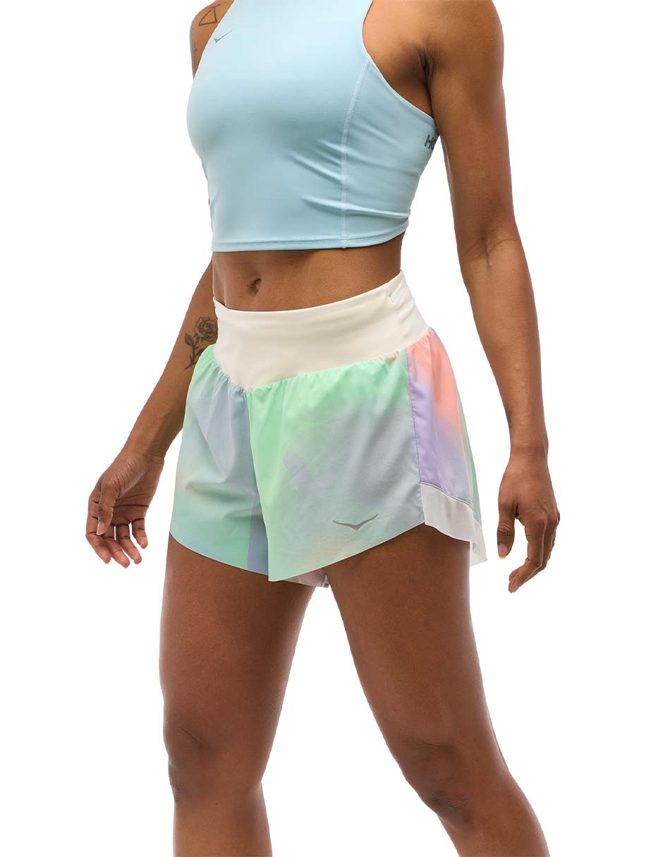 Short con malla para correr mujer 4