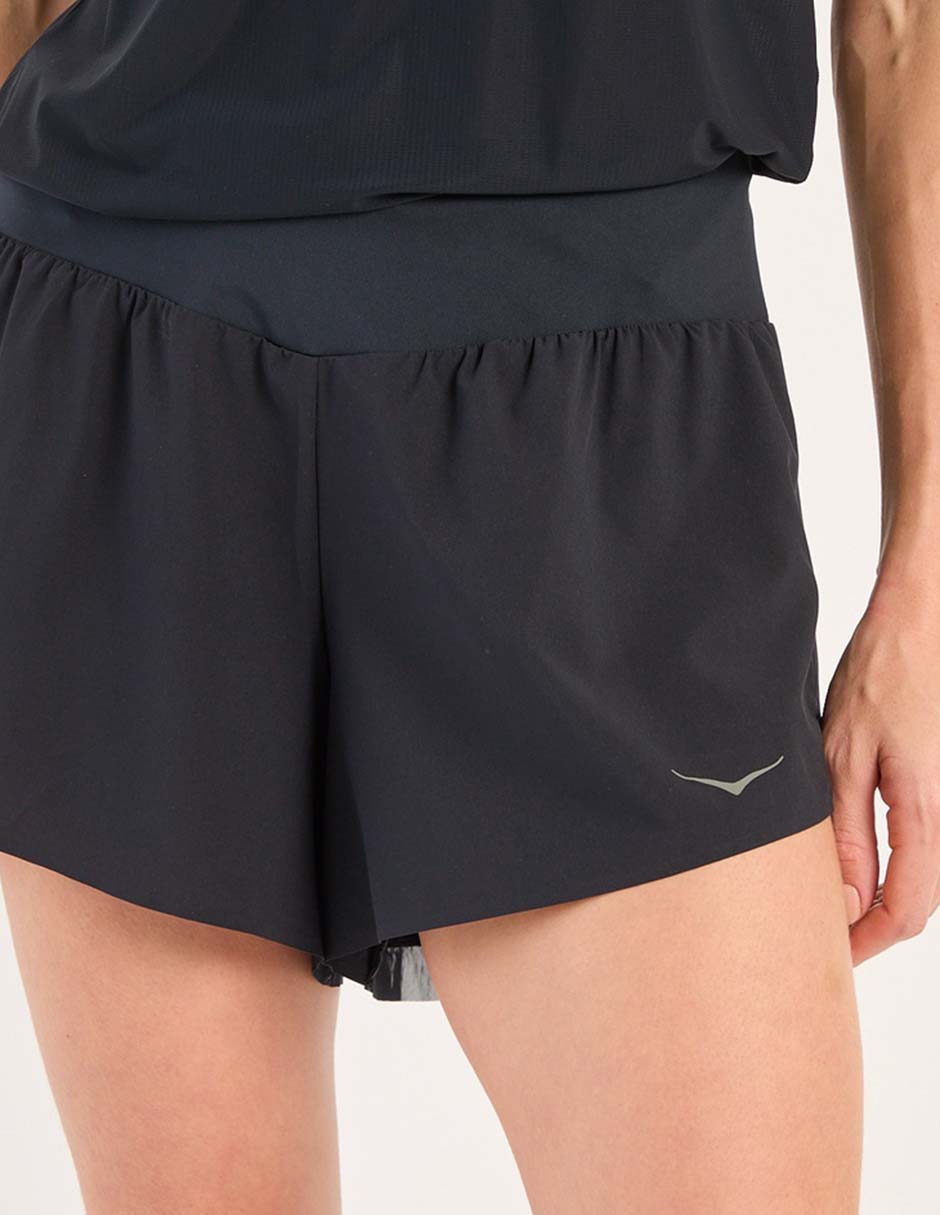Short con malla para correr mujer