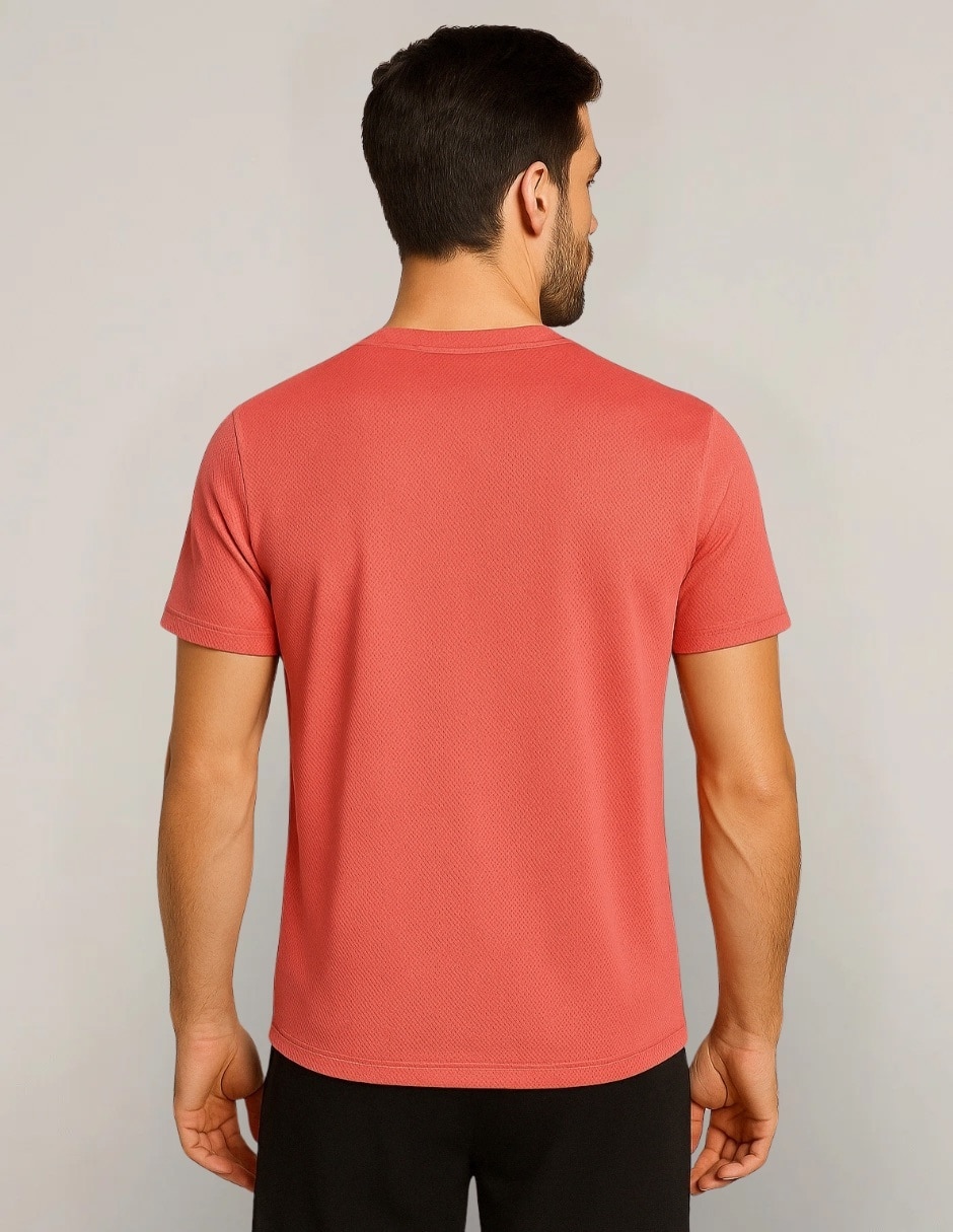 Playera deportiva para correr de hombre 5