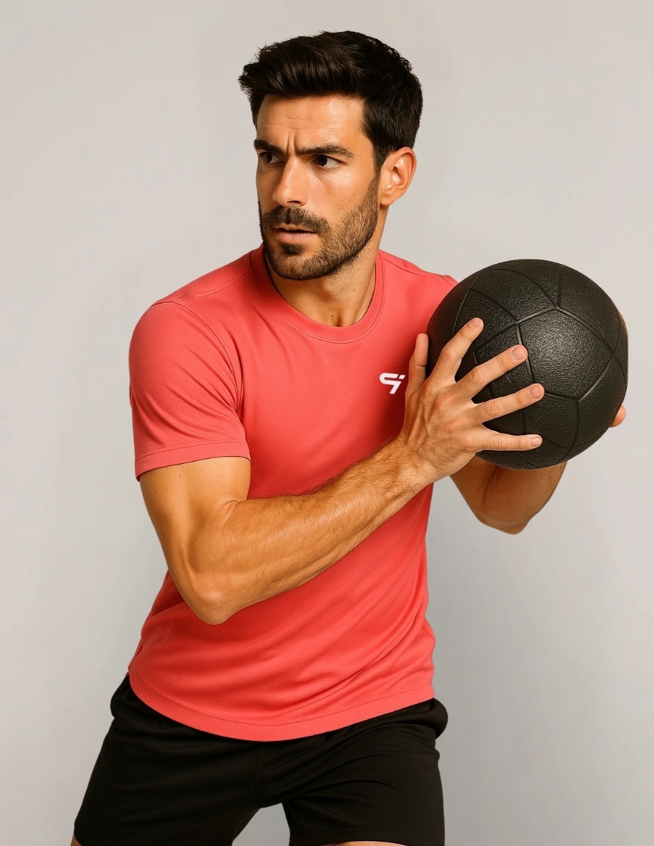 Playera deportiva para correr de hombre