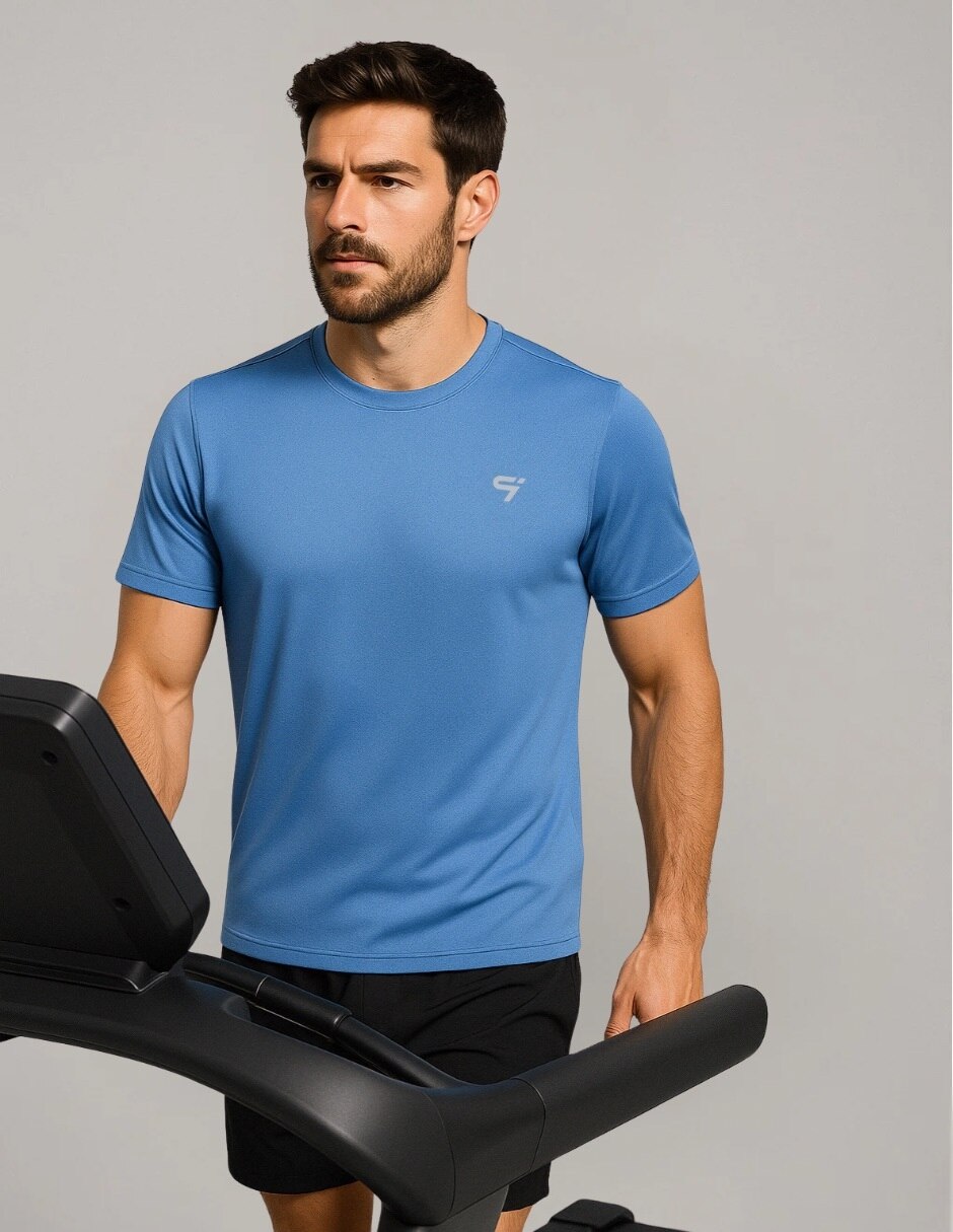 Playera deportiva para correr de hombre