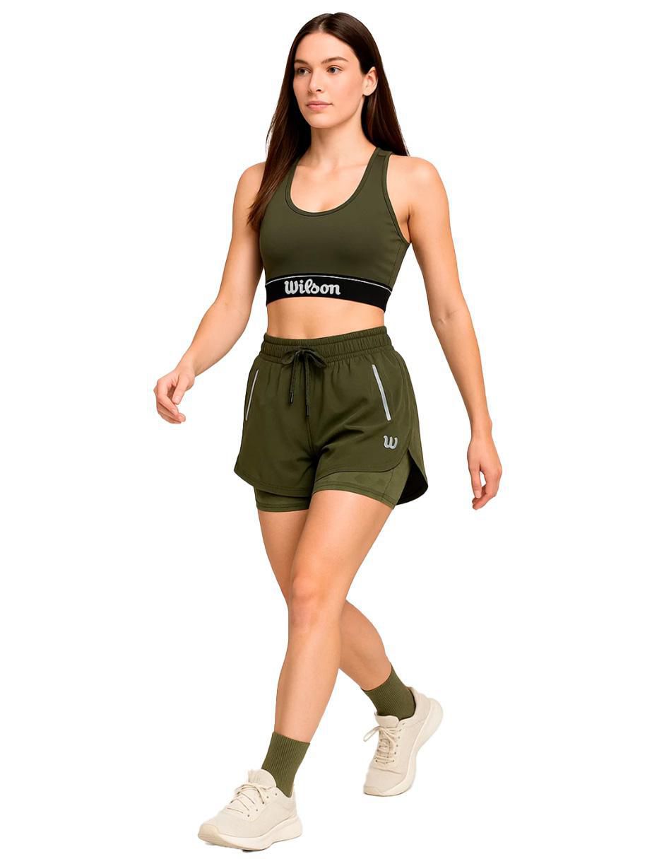 Top deportivo Wilson para entrenamiento mujer