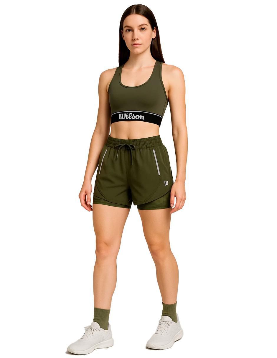 Top deportivo Wilson para entrenamiento mujer