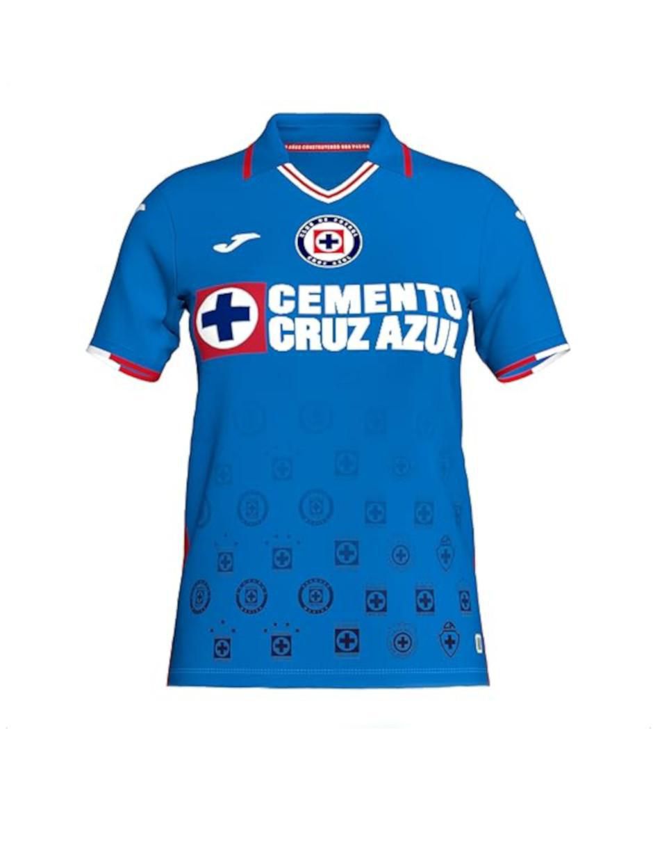 Jersey de Club de Fútbol Cruz Azul local authentic para mujer 3
