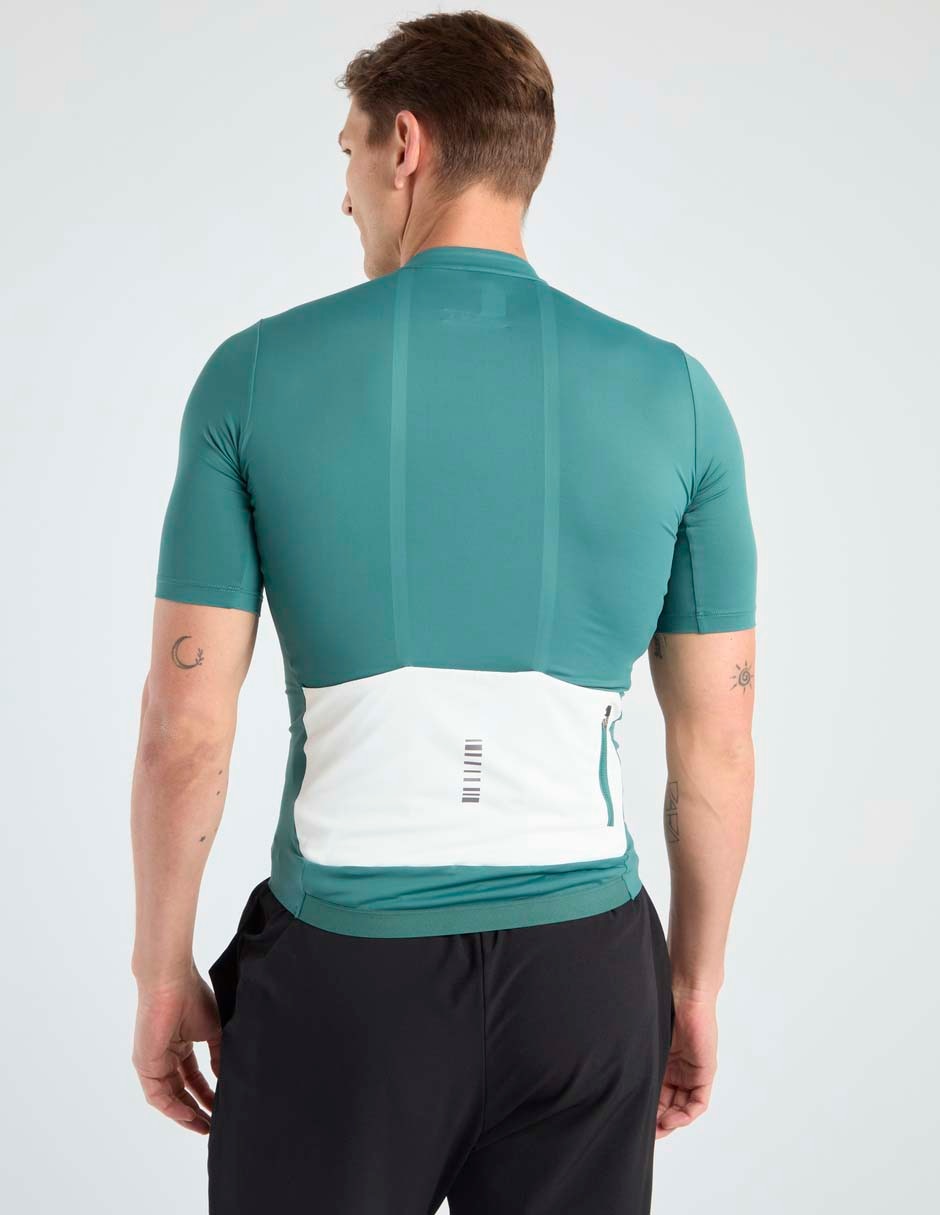 Playera deportiva para ciclismo X10 de hombre