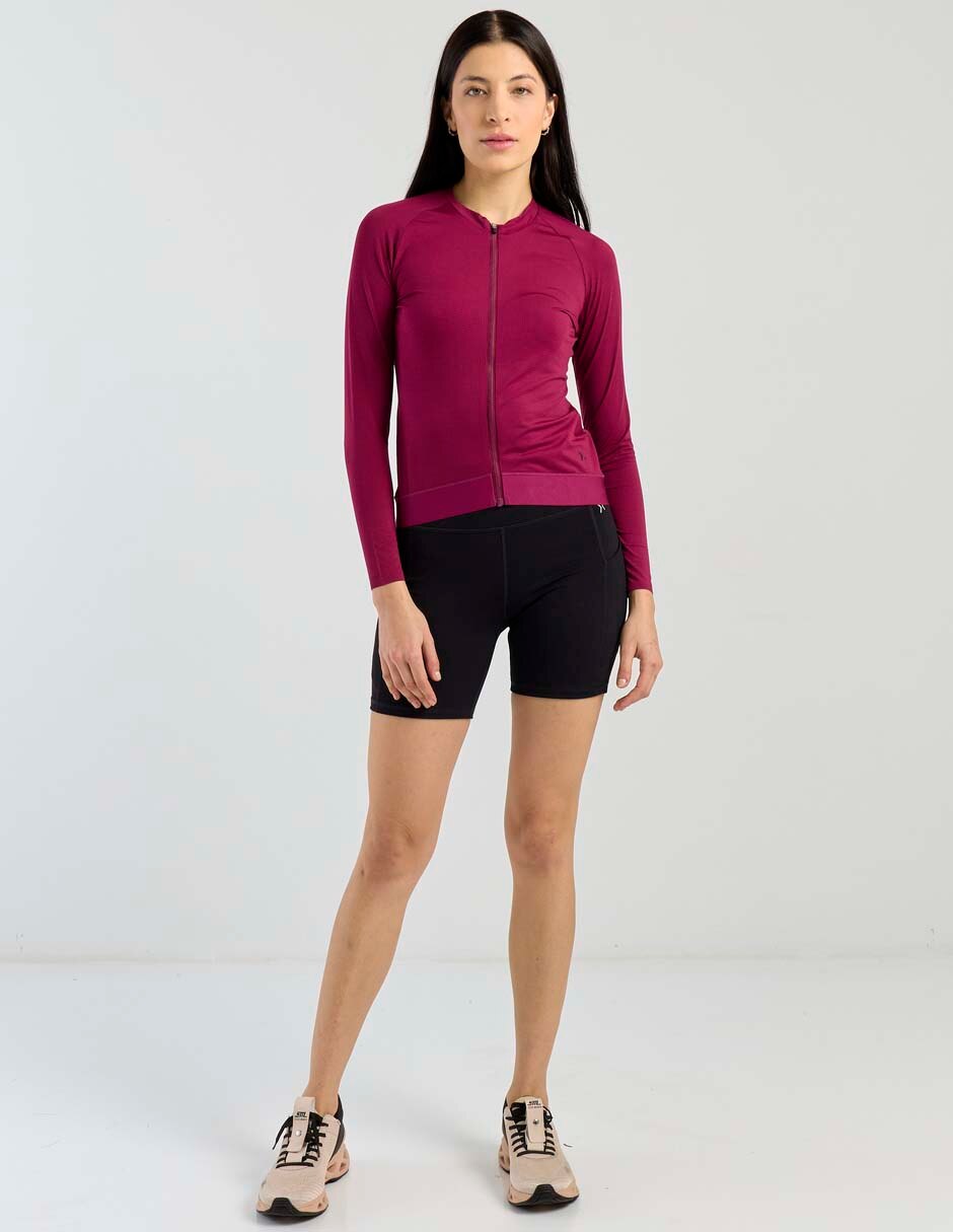 Playera deportiva para ciclismo de mujer 3