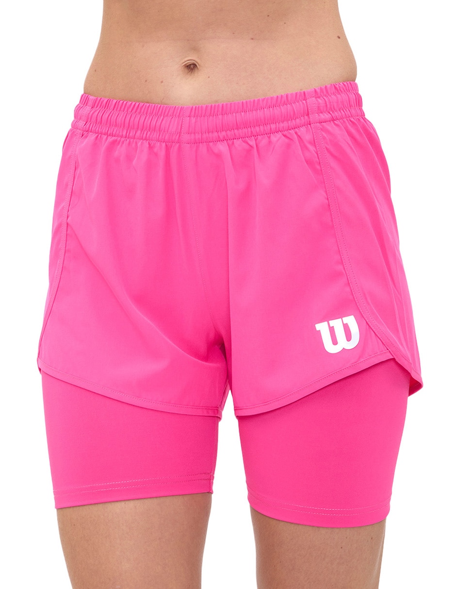 Short con malla para entrenamiento mujer Short con malla para entrenamiento mujer