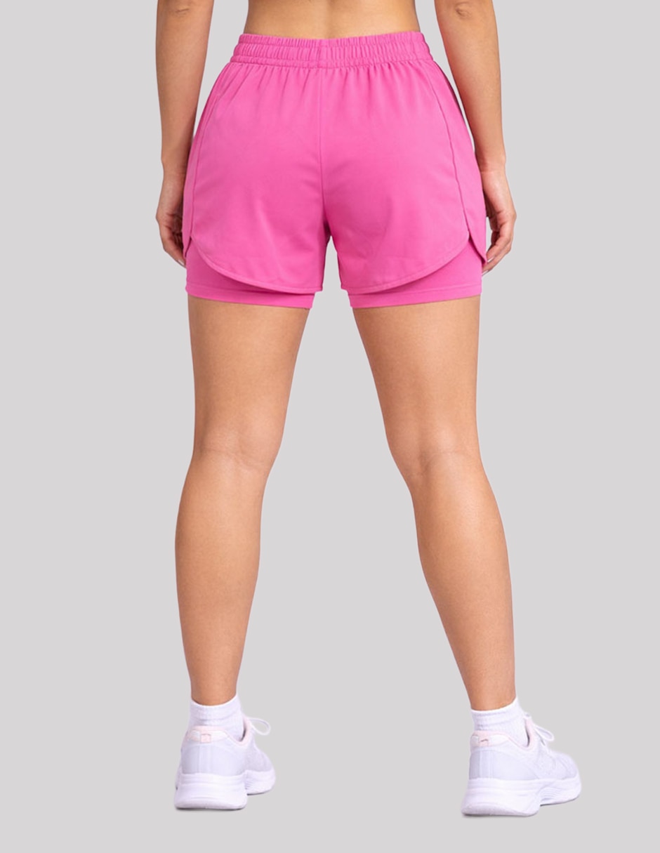 Short con malla para entrenamiento mujer 8