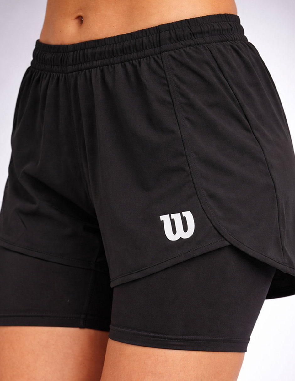 Short con malla para entrenamiento mujer 6