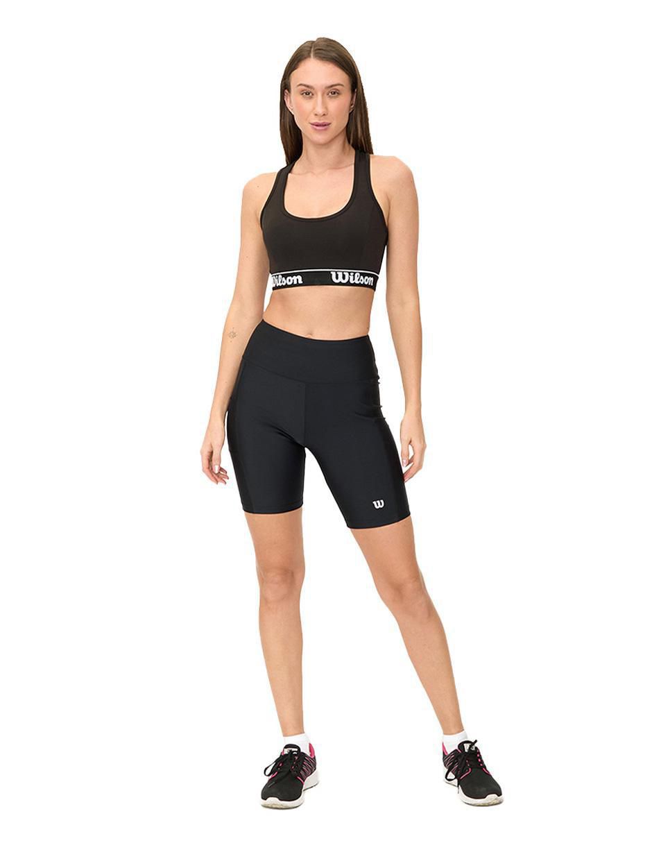Short bolsa oculta Wilson para entrenamiento mujer