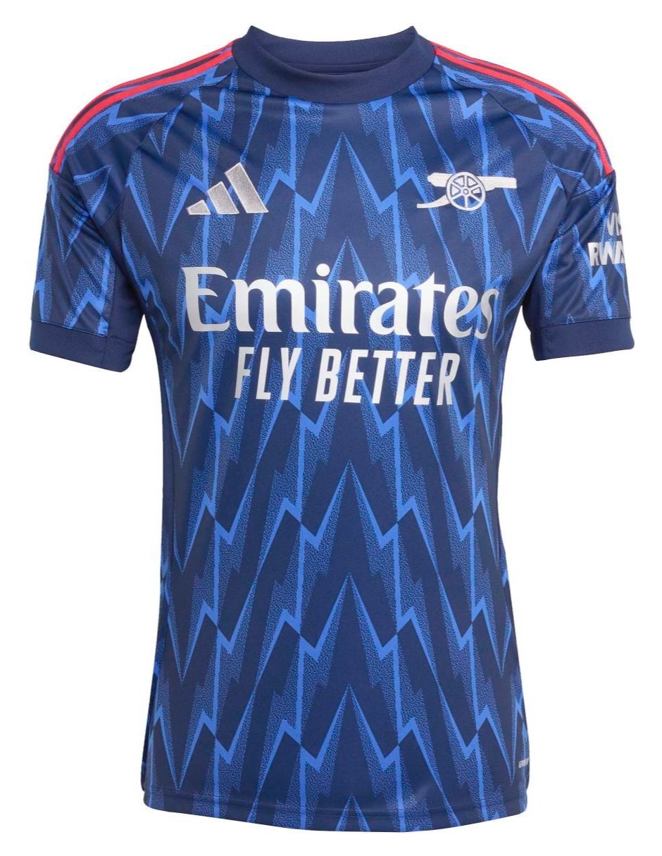 Jersey de Arsenal Football Club visitante manga corta Adidas para hombre