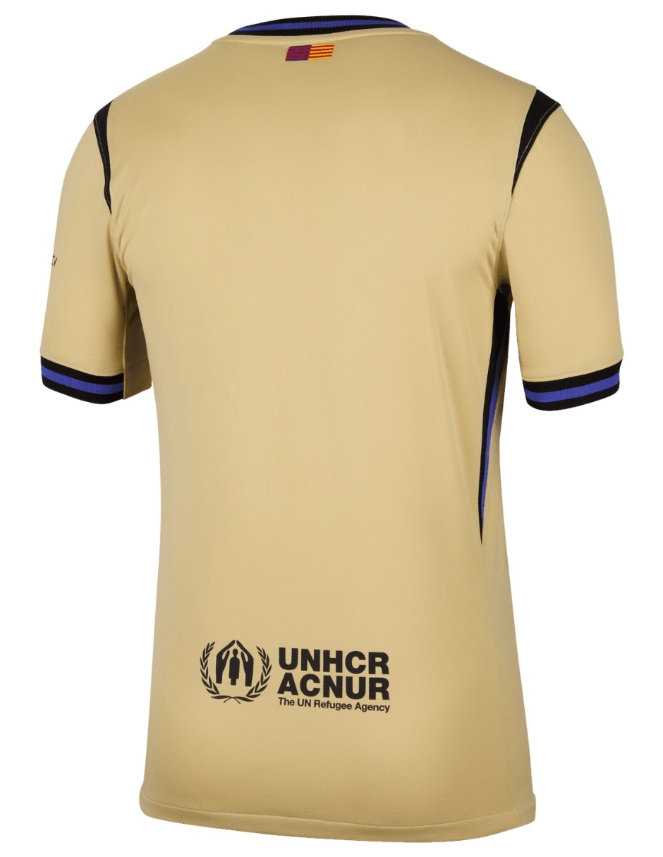 Jersey de Fútbol Club Barcelona local manga corta Nike para hombre