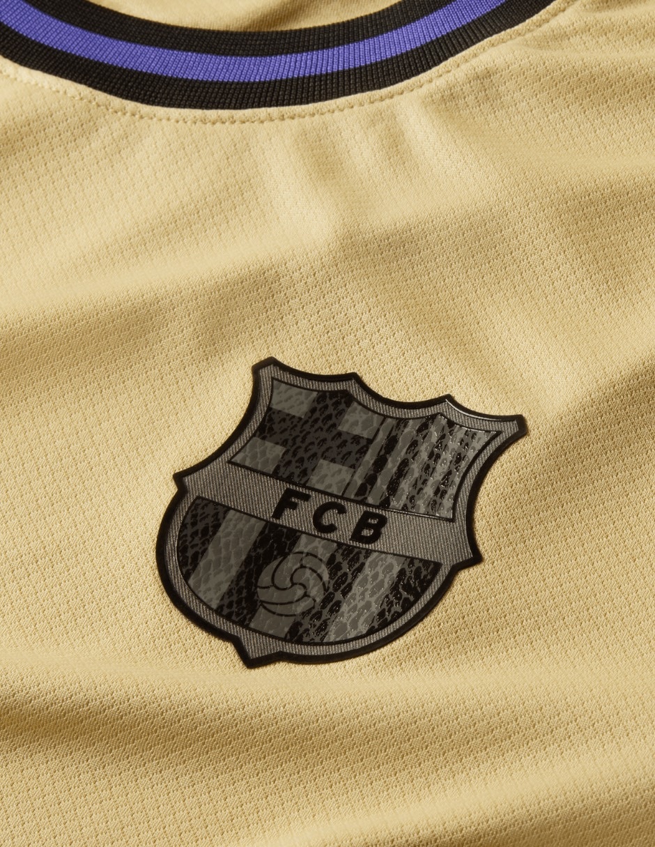 Jersey de Fútbol Club Barcelona local manga corta Nike para hombre